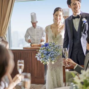 一流ホテルのお料理と駅近立地でゲストへおもてなし