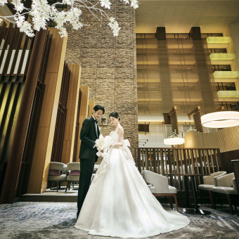 落ち着いた雰囲気でおふたりらしいお写真を