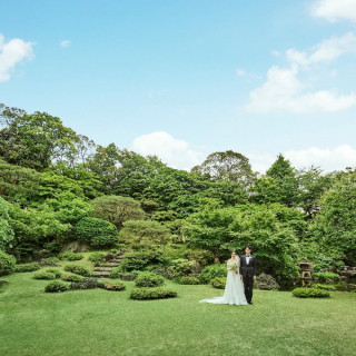 【大人＆シンプルな庭園が自慢】上質な大人の時間でおもてなし