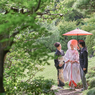 【国際結婚のおふたりへ】日本庭園でのロケーション撮影プレゼント