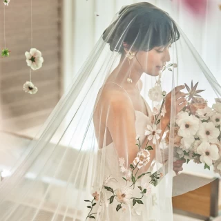 【トレンド花嫁体験*】約400着のこだわりドレス試着×美食体験