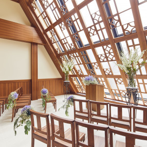2018年10月にオープンした「Chapel Kagura」神楽坂らしくウッディな内装と規模感が魅力|Chapel Kagura（チャペル神楽）の写真(3341591)