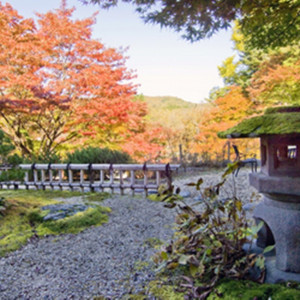披露宴会場に面した日本庭園|日光 星の宿の写真(2749053)