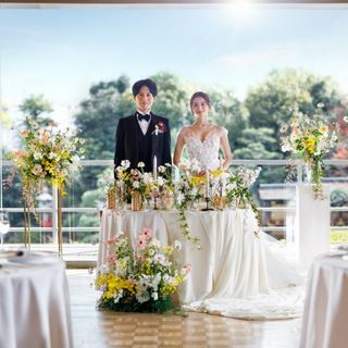 【当館人気NO.1★6万ギフト×103万円特典】庭園挙式体験×4万試食