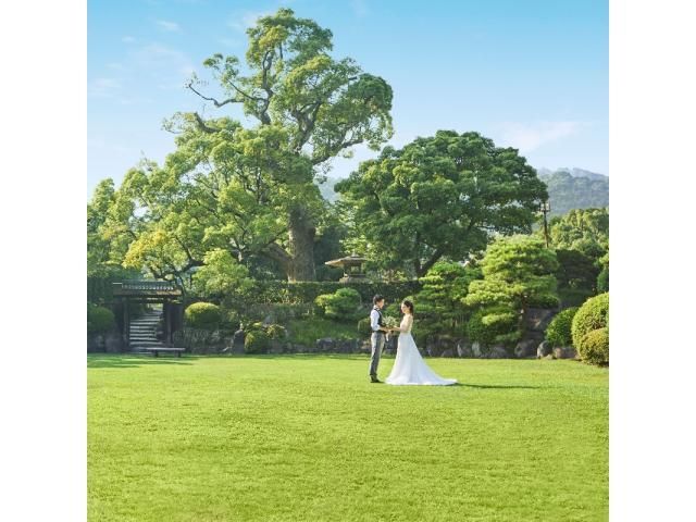 美しい6000坪の日本庭園見学