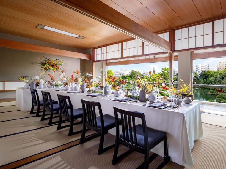 【お得な少人数婚プランあり】日本庭園を背に美食でおもてなしを