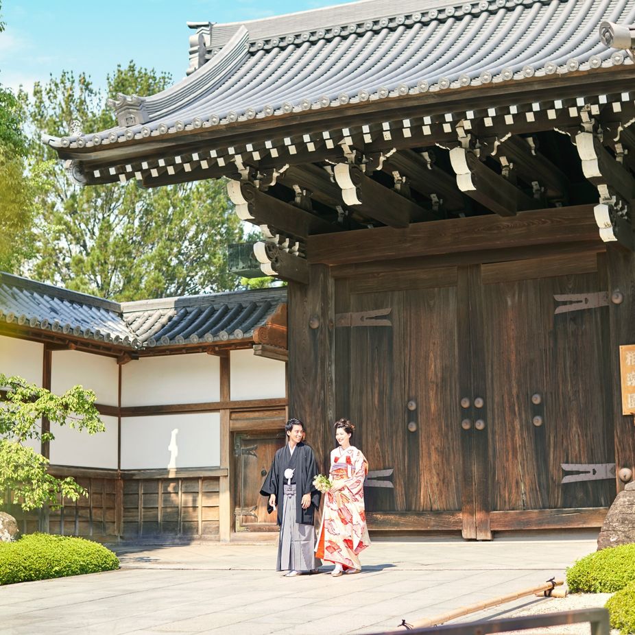 由緒正しい風情の中で|ＴＨＥ ＳＯＲＡＫＵＥＮ （相楽園）の写真(3494142)