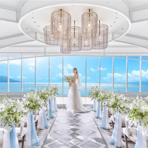 下見した会場の写真