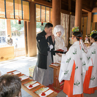 《実例1》三嶋大社での挙式