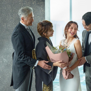 ご家族だけの挙式も大切なメモリーとしてご両家ご家族の宝物に