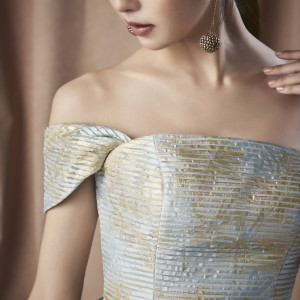 デザインが上品で優しい印象をあたえるドレス|ホテルロイヤルクラシック大阪の写真(36749742)