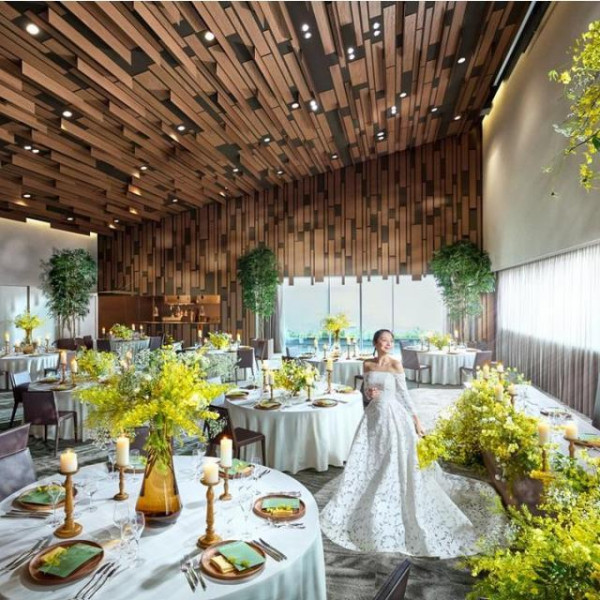 【選べる5つの披露宴会場】