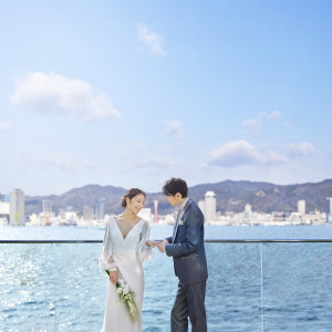 神戸の街・海・山が見える結婚式場|ララシャンスKOBEの写真(51140026)