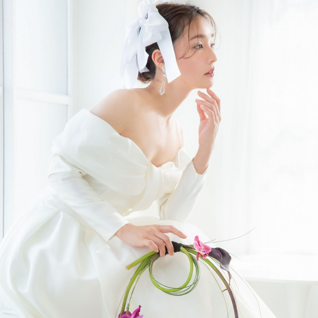 【返品可】白ウェディングドレス　ララシャンス Dress 〜ドレス〜
