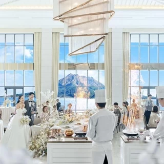 ＼お盆限定／超得160万&ドレス優待◆和牛試食&桜島チャペル♪