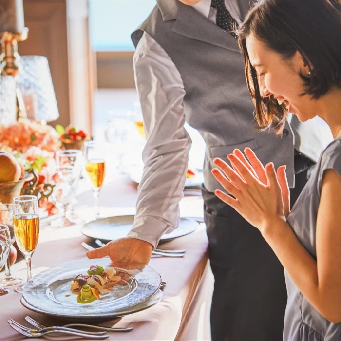 まるでレストランの様に、貸し切りで最高の状態で料理という想いをお届け♪