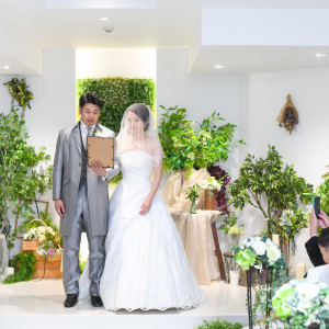 【クチコミ評価No.1】卒ハナ支持率の高いスタッフが結婚式のお悩み解決フェア実施中！詳しくはプランページへ！#人前式#ウェディングドレス#家族婚|Dream-Wall 小山（ドリームウォール）の写真(53732301)