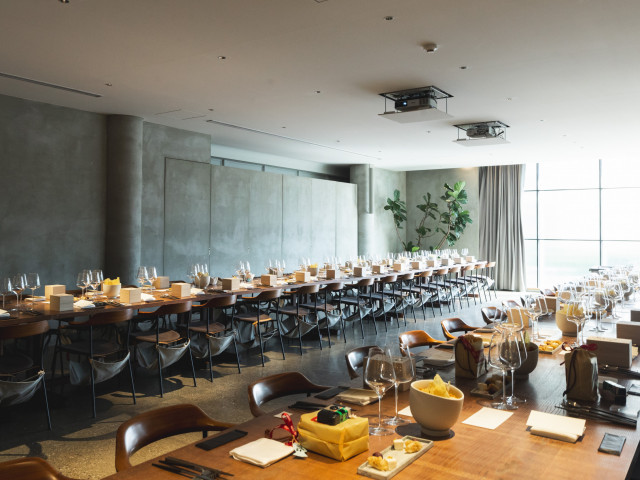 写真での会場案内