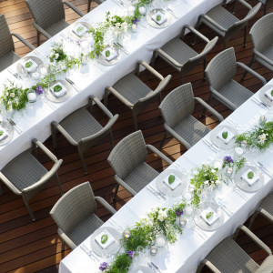 ガーデンパーティーも可能！カジュアルな雰囲気を楽しんで|ホテル アゴーラ リージェンシー 大阪堺の写真(55055826)