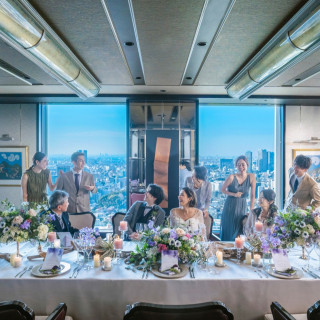【月1開催＊14大特典】ホテル最上階の会場見学＆国産牛試食＆挙式体験
