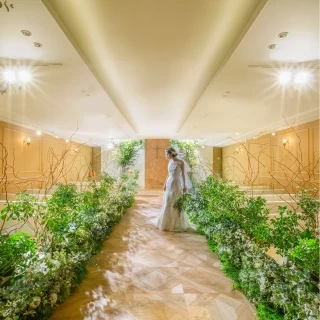 【品川駅から徒歩2分】水・光・緑が煌めく"TENKEI=テンケイ"チャペルでの挙式体験