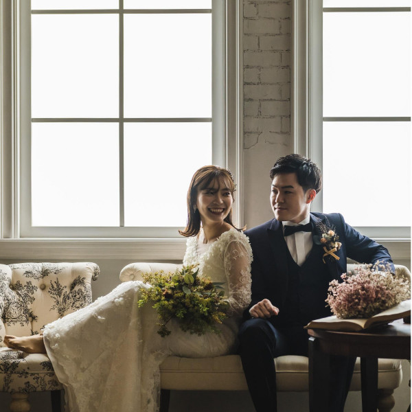 【ポージングや構図はスタッフがサポート】撮影スポット毎に、おふたりの魅力を引き出すご提案をいたします