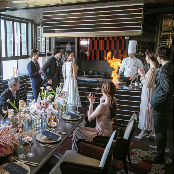 【CHEF'S TABLE】専属キッチン&完全個室でプライベート感◎家族・親族だけの結婚式に