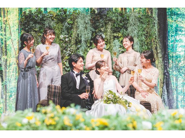 フェニックス・シーガイア・オーシャン・タワーの華やかなホテルウエディング会場「天瑞」の写真(11枚目)