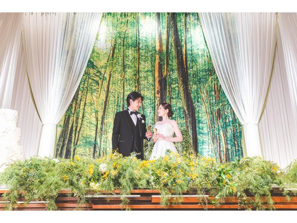 フェニックス・シーガイア・オーシャン・タワーの華やかなホテルウエディング会場「天瑞」の写真(12枚目)