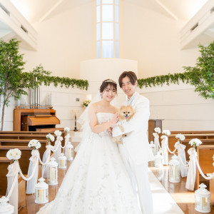 誓いの森「アティラウ」で叶えるペットと一緒の結婚式|フェニックス・シーガイア・オーシャン・タワーの写真(48523442)
