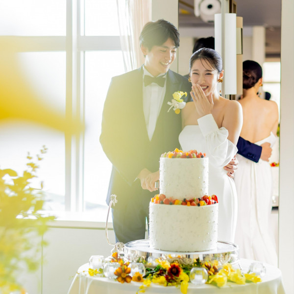 パティシエが提供するおふたりの思いを形にしたウェディングケーキ