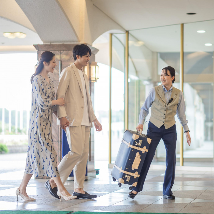 ホテルならではのホスピタリティ溢れるサービスで、お招きするゲストのおもてなしも安心!