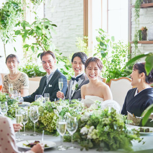 会食も家族と同じテーブルで和やかに|ルクリアモーレさいたまの写真(35455320)