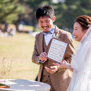 結婚証明書のご披露|葛西臨海公園ウエディング Denim-デニム-の写真(42080061)