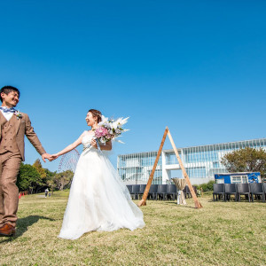 結婚式当日30分間のロケーション撮影付き！|葛西臨海公園ウエディング Denim-デニム-の写真(36856503)