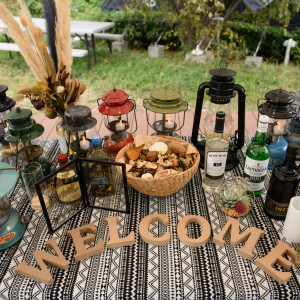 お気に入りのキャンプギアも持込可能|葛西臨海公園ウエディング Denim-デニム-の写真(42247358)