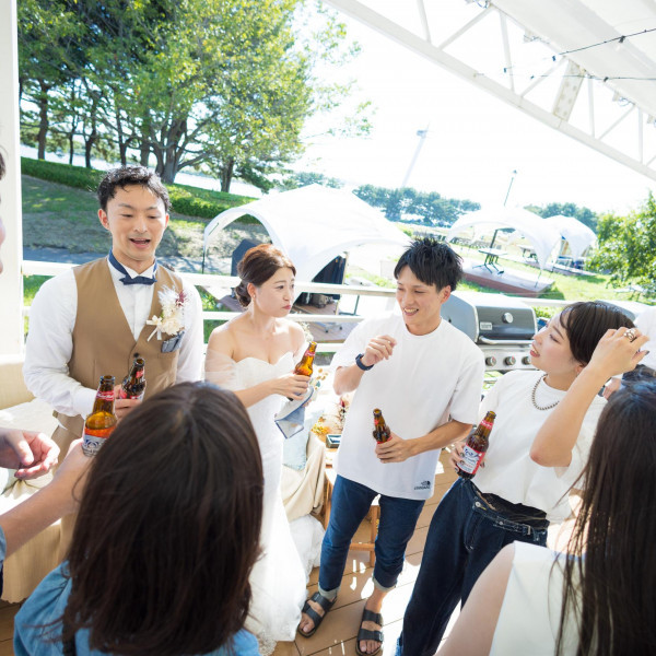 呼びたい人はみんな呼んでカジュアルな時間を過ごす