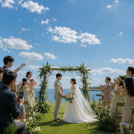 葛西臨海公園ウエディング Denim-デニム-の結婚式の公式写真（1枚目）