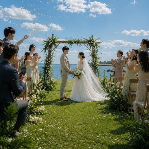 葛西臨海公園ウエディング Denim-デニム-の結婚式の公式写真（1枚目）