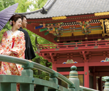 【根津神社】東京十社のうちのひとつ、根津神社で挙げる厳かな結婚式