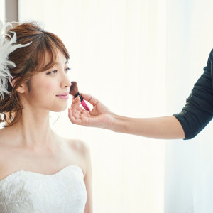 ヘアメイクアーティストが、花嫁自身も知らなかった花嫁の「キレイ」を引き出す。輝く花嫁の笑顔に誰もが見惚れる|センティール・ラ・セゾン 岐阜の写真(6032948)