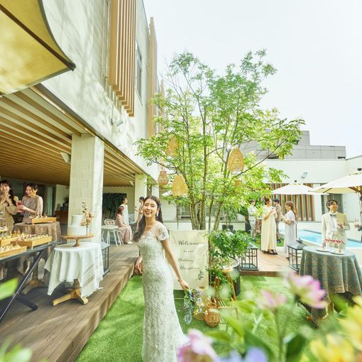 アールベルアンジェ四日市の結婚式の公式写真（1枚目）