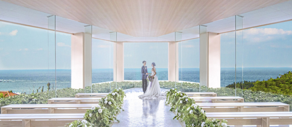 沖縄の高層階で眺めが自慢な結婚式場 口コミ人気の1選 ウエディングパーク