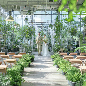 《祝日70万特典×1.3万ギフト券》全天候ガーデン＆挙式体験×豪華試食