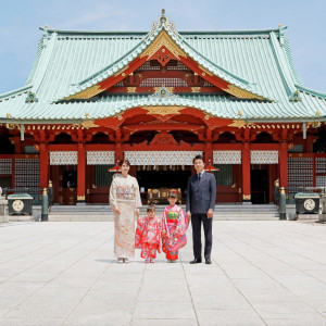 お子様・親御様の衣裳レンタルから着付け・ヘアメイク・記念撮影が可能|神田明神 明神会館の写真(43230468)