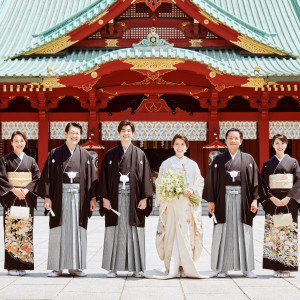 神社だからこそ、結婚式後のご出産やお子様の七五三、還暦などこれからのおふたりの人生をともに歩み続けます|神田明神 明神会館の写真(43230461)