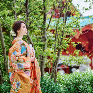 神社だからこそ叶う、建築美×ふたりの幻想的な撮影|神田明神 明神会館の写真(43231555)