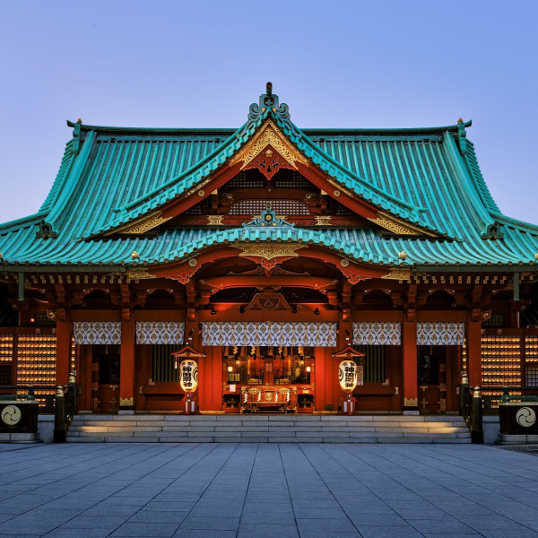 730年奈良時代に創建された『神田明神』挙式会場となる社殿には84名まで参列が可能