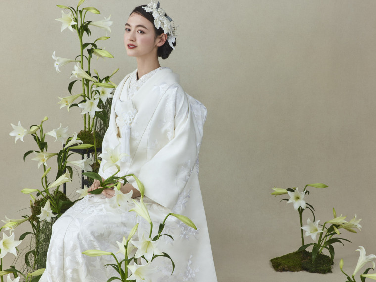 京都創業100年のTAKAMI BRIDALこだわりの衣裳を