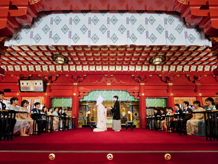 1300年の歴史を誇る神田明神で日本の伝統を受け継ぐ結婚式